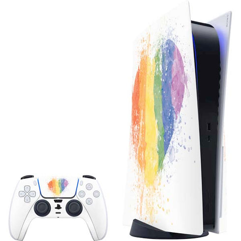 Love Is Love Heart PlayStation PS5 Skins
